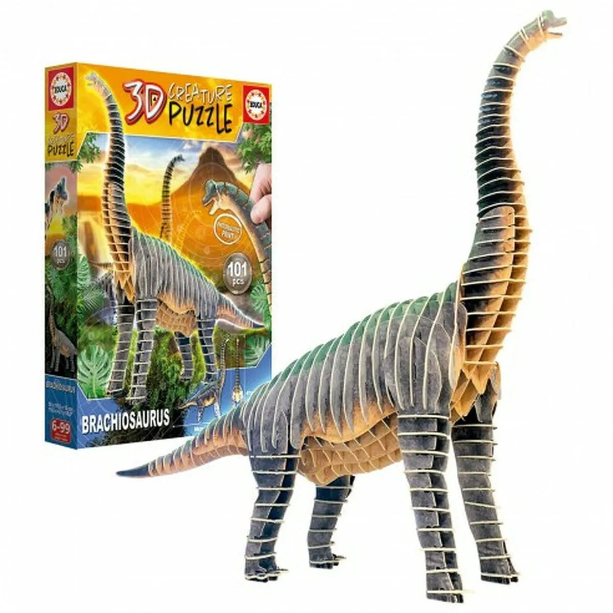 Educa Borras Educa Puzzle 3D Dinosaure Brachiosaure