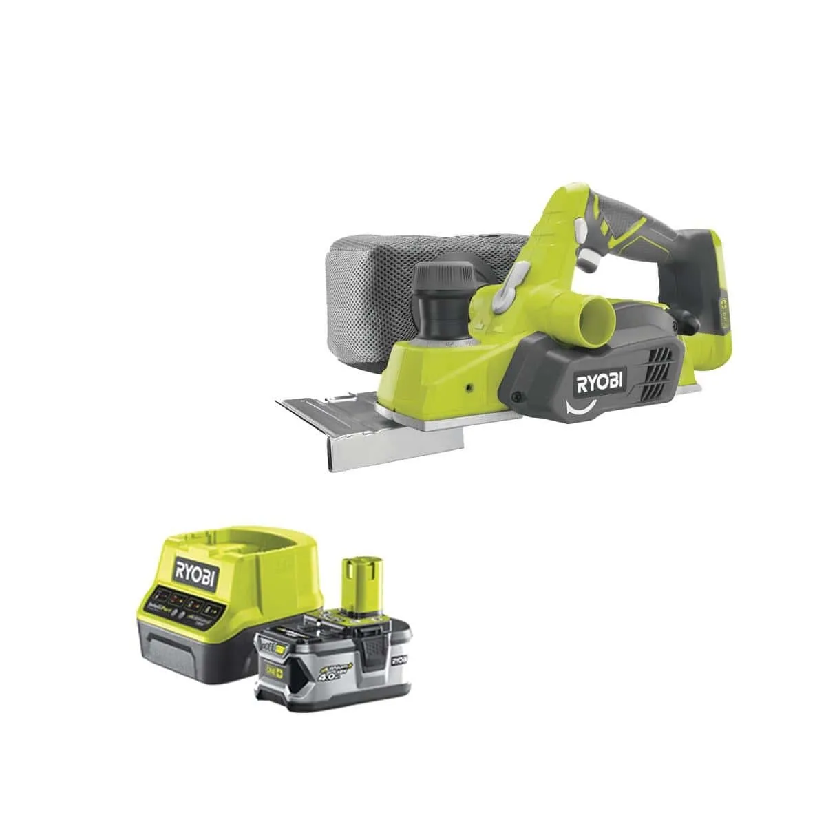 Ryobi Pack Rabot 18V OnePlus 82mm - vue 2