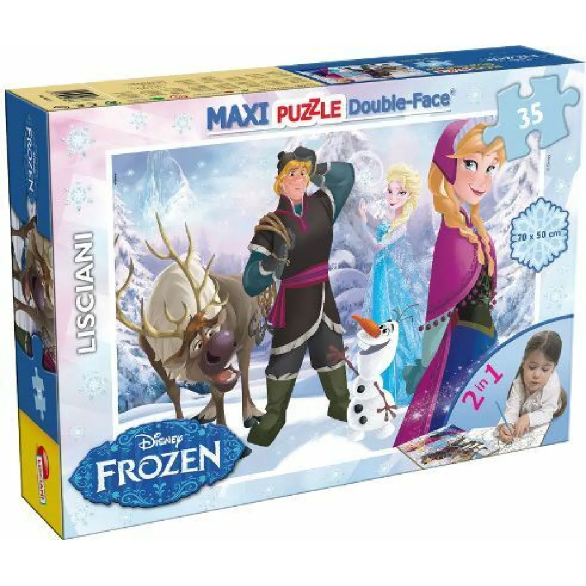 Lisciani giochi Puzzle Disney Reine des Neiges