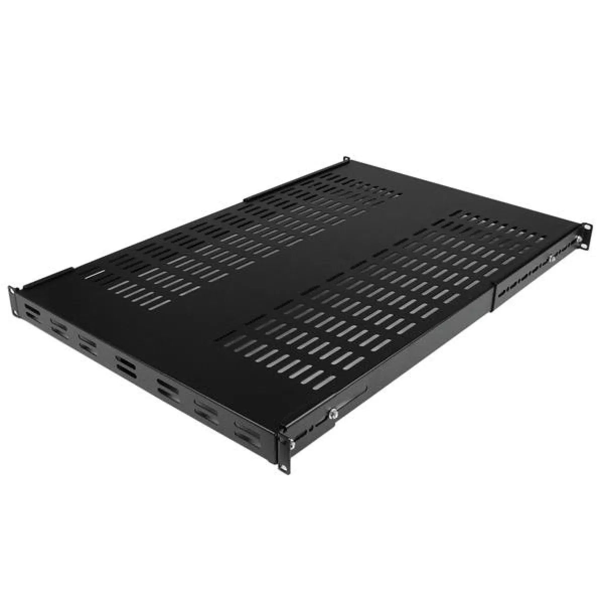 Startech.com Noir Étagère Réglable Et Ventilée Pour Montage En Rack De Serveur 1U - 150Kg - Profondeur De Montage Réglable De 49,5 À 97,4Cm Plateau Universel Pour Rack D'équipement Av/Réseau 19 - Profondeur 69,8Cm - Neuf - Image 6