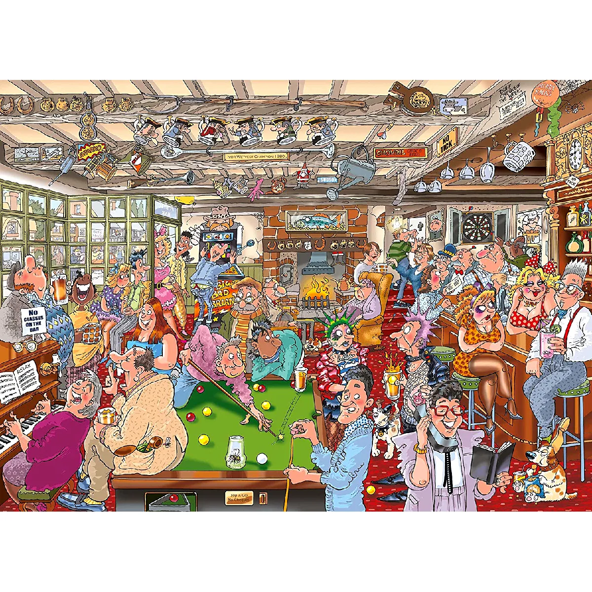 Diset puzzle Wasgij Destiny 19 1000 pièces Diset puzzle Wasgij Destiny 19 1000 pièces