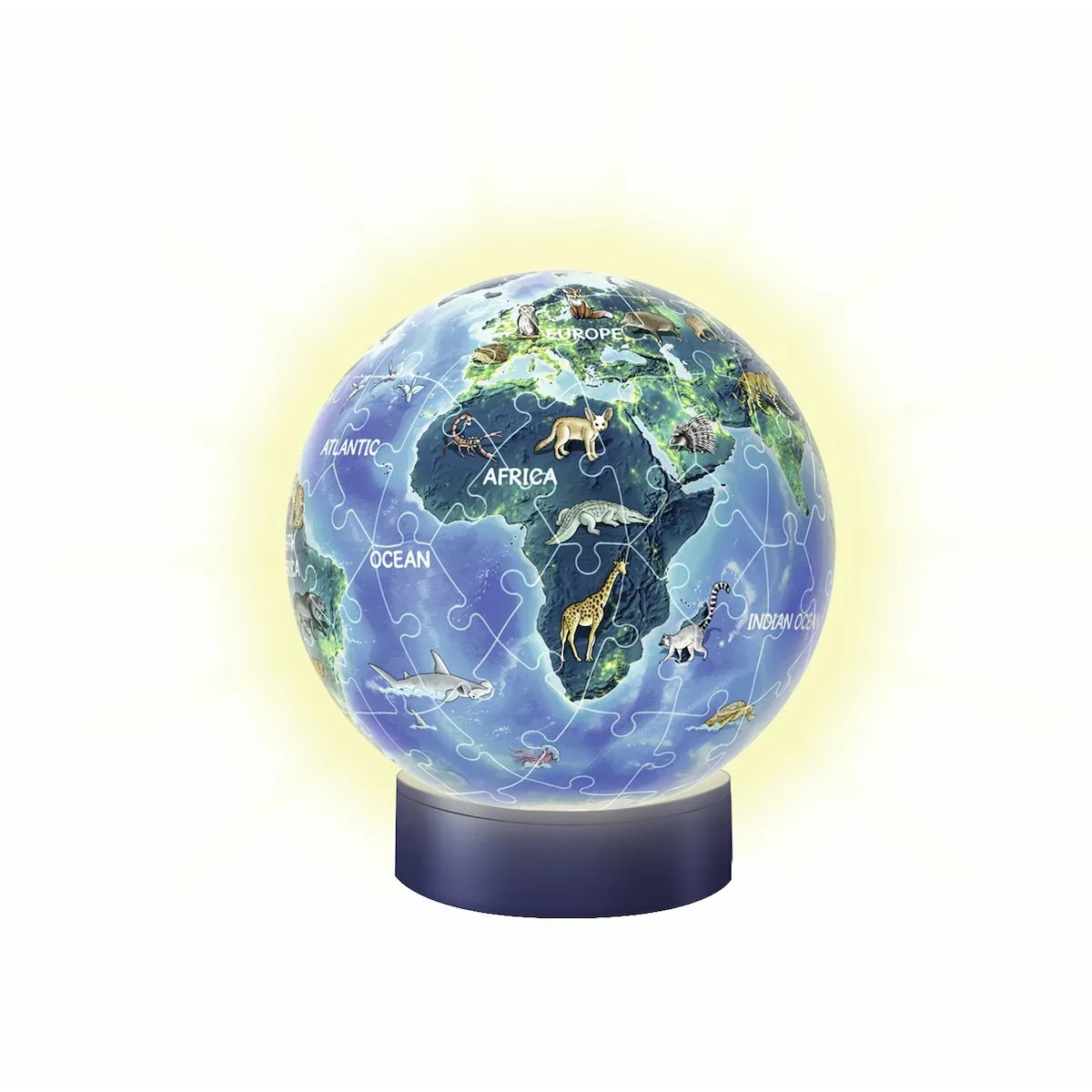 Puzzle Ball 3D 72 pièces illuminé : Batman Ravensburger France