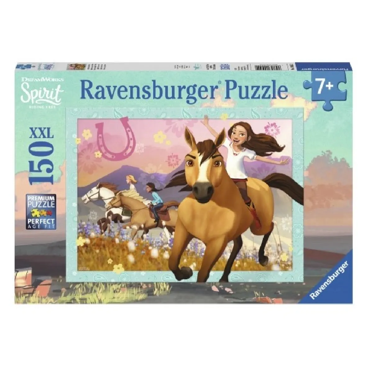 Puzzle 150 pièces Sauvage et libre Spirit Ravensburger France - vue 2