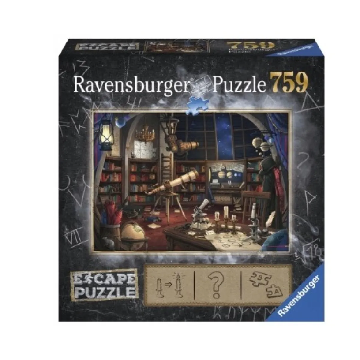 Escape puzzle 759 pièces : Observatoire astronomique Ravensburger France