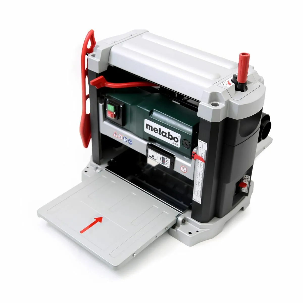 Rabot de chantier METABO DH 330 - 1800 W - Réglage précis de l'épaisseur de copeau - Image 6