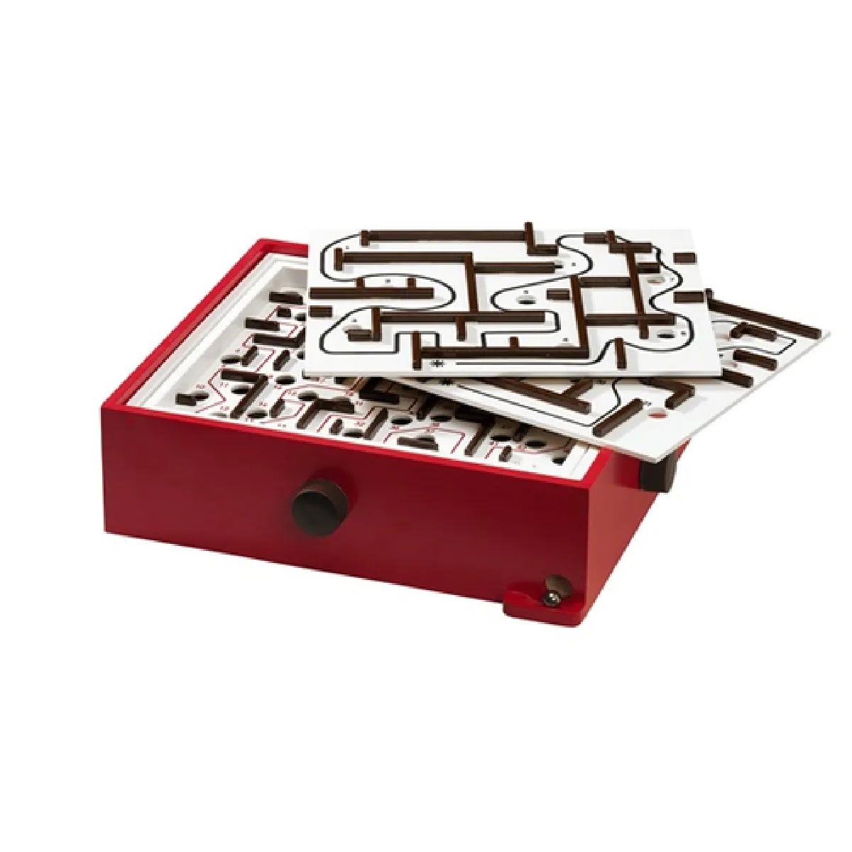 Brio Rouge Jeu De Labyrinthe En Bois