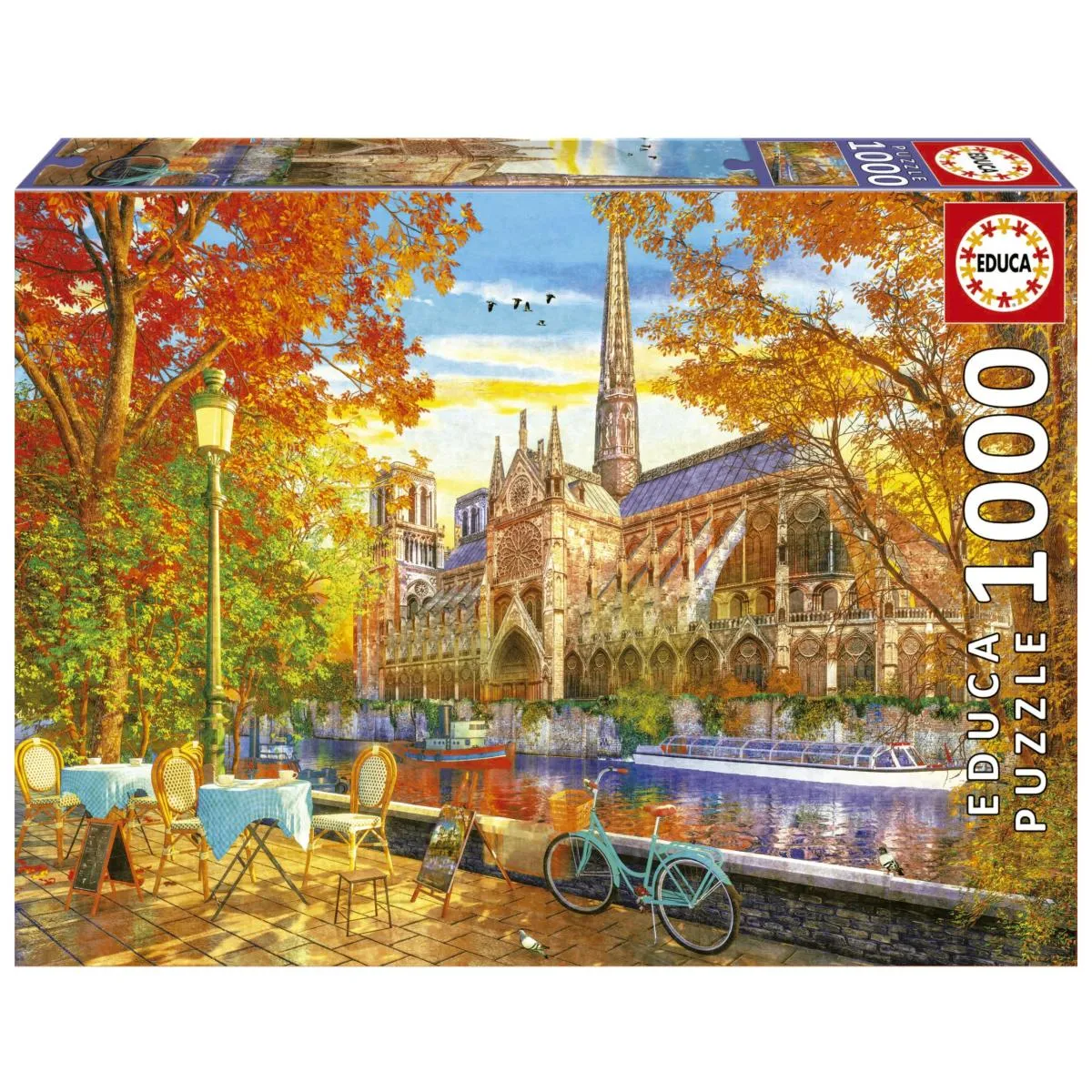 Educa puzzle adulte Notre-Dame, automne - 1000 pièces