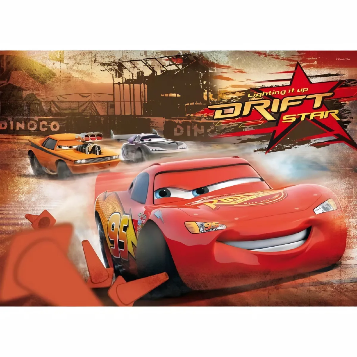 Lisciani giochi puzzle double face Cars - 250 pièces