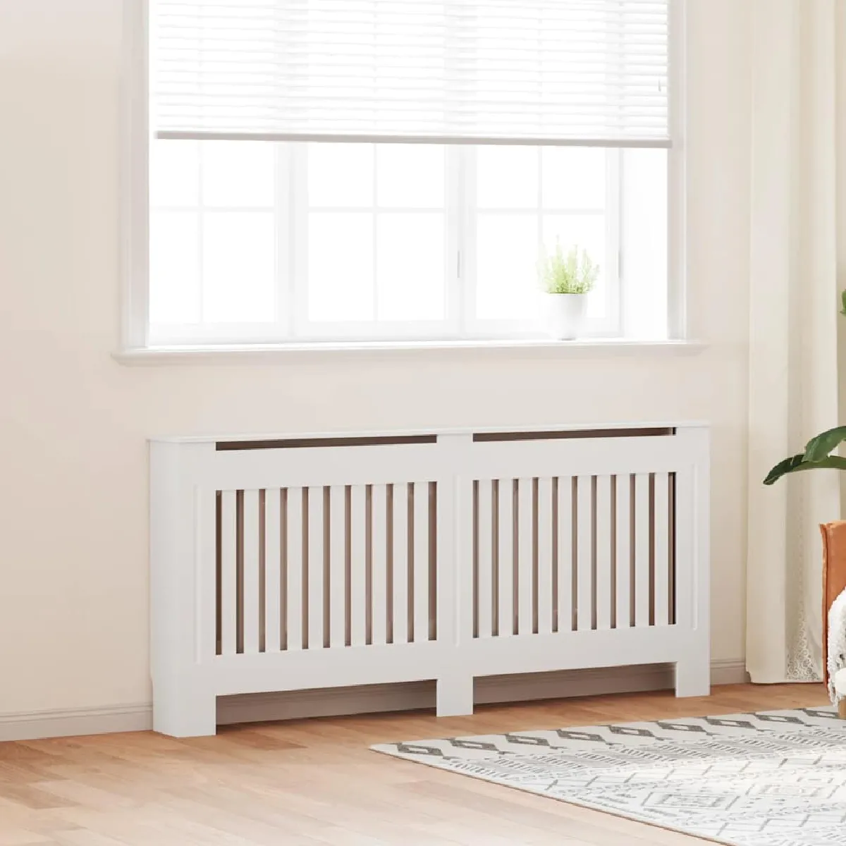 vidaXL Cache radiateur MDF 172 cm