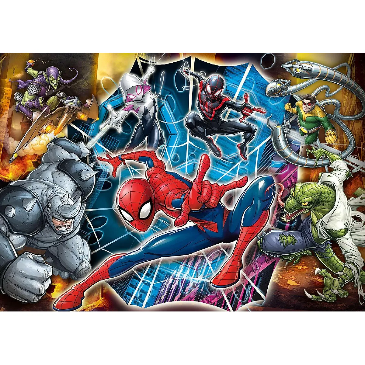 Clementoni puzzle enfant Spiderman Supercolor
