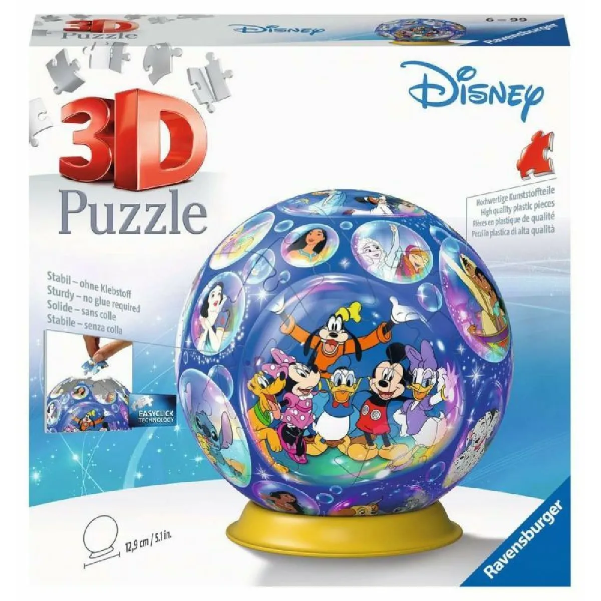 Puzzle 3D Ball 72 pièces : Disney Multipropriétés Ravensburger France