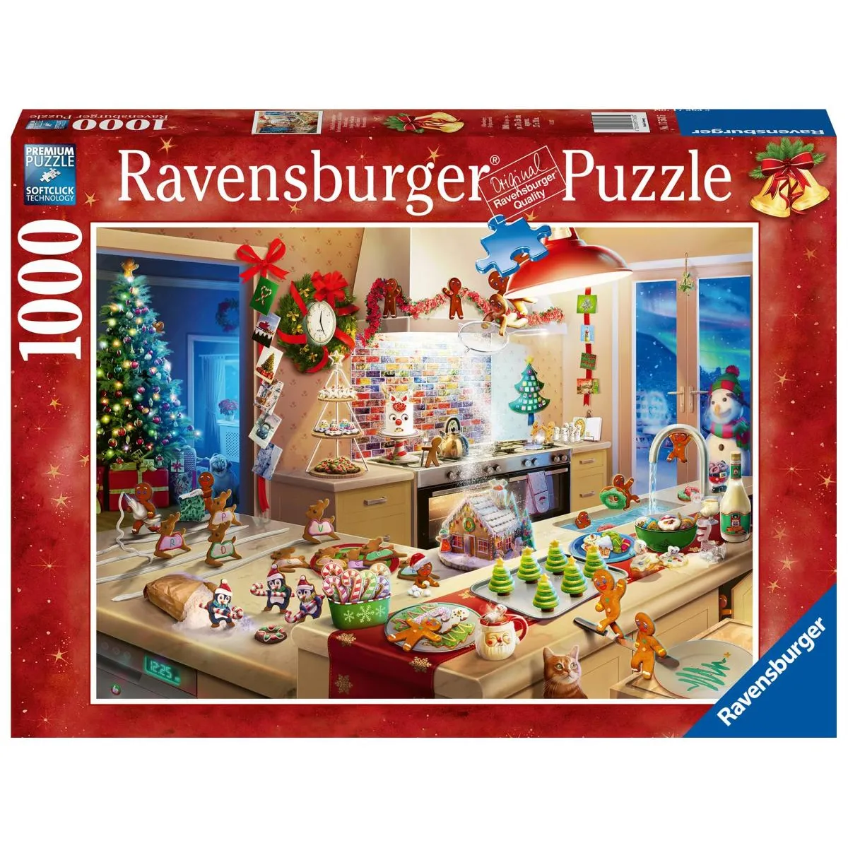 Puzzle 1000 pièces : Les bonhommes en pain d'épices Ravensburger France
