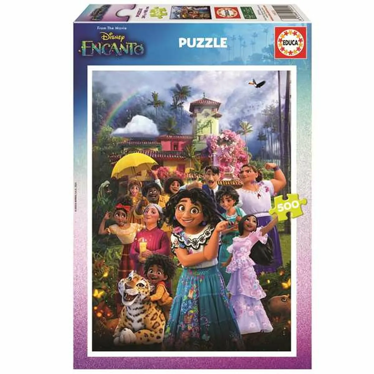Educa Borras Multicolore Puzzle De 500 Pièces Educa Disney Charm - Image 3