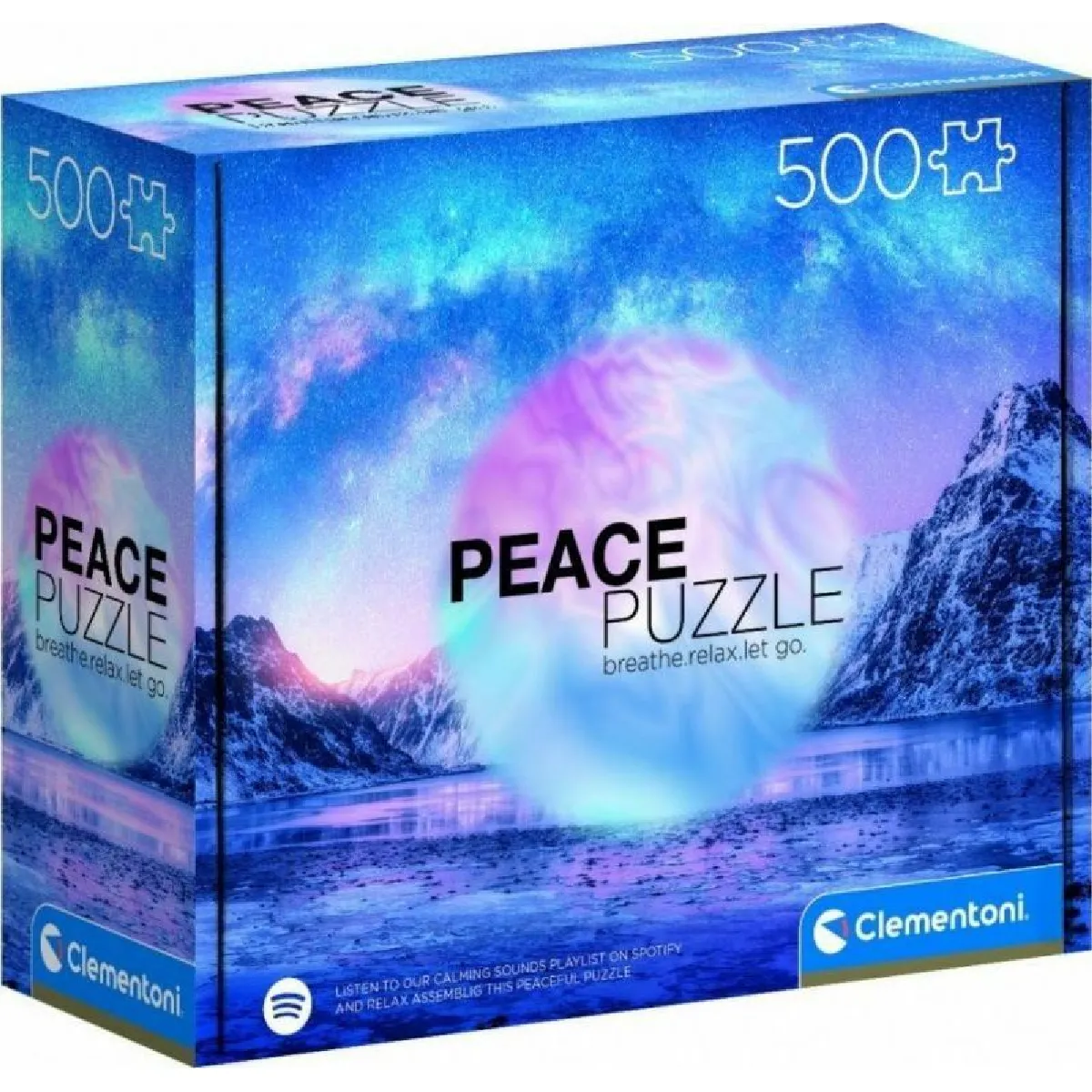 Puzzle 500 pièces : Peace Puzzle Clementoni Puzzles - vue 6