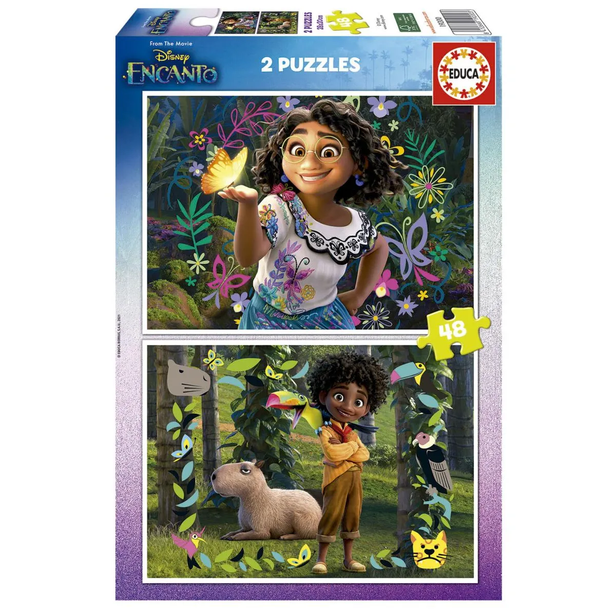 Educa Borras Educa Puzzle Disney Encanto 2 X 48 Pièces