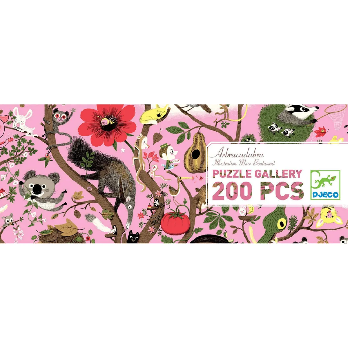 Djeco puzzle Gallery Arbracadabra 200 pièces Djeco puzzle Gallery Arbracadabra 200 pièces