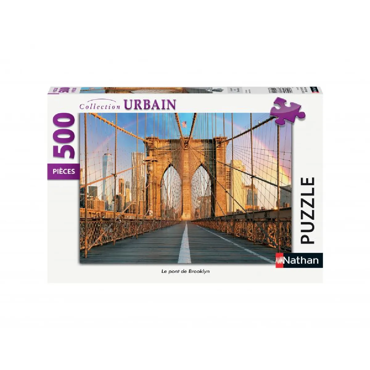 Nathan Puzzle adulte Le Pont de Brooklyn - 500 pièces