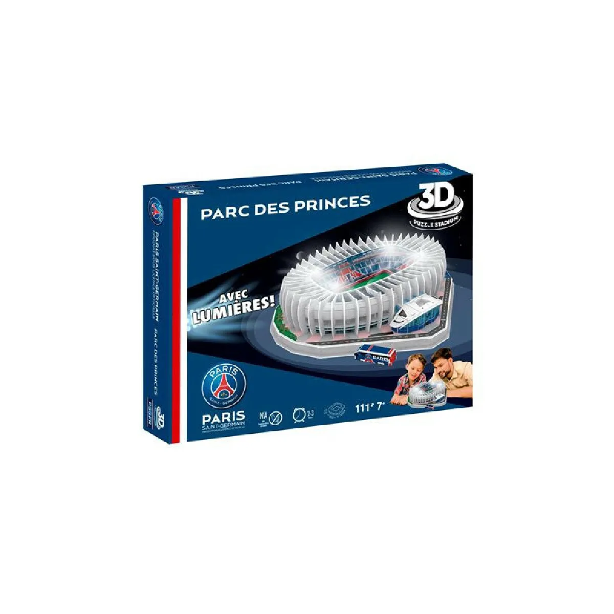 Megableu – Puzzle 1000 Pièces PSG Paris Saint-Germain - Puzzle Licence Officiel Club - Supporters Football Enfants