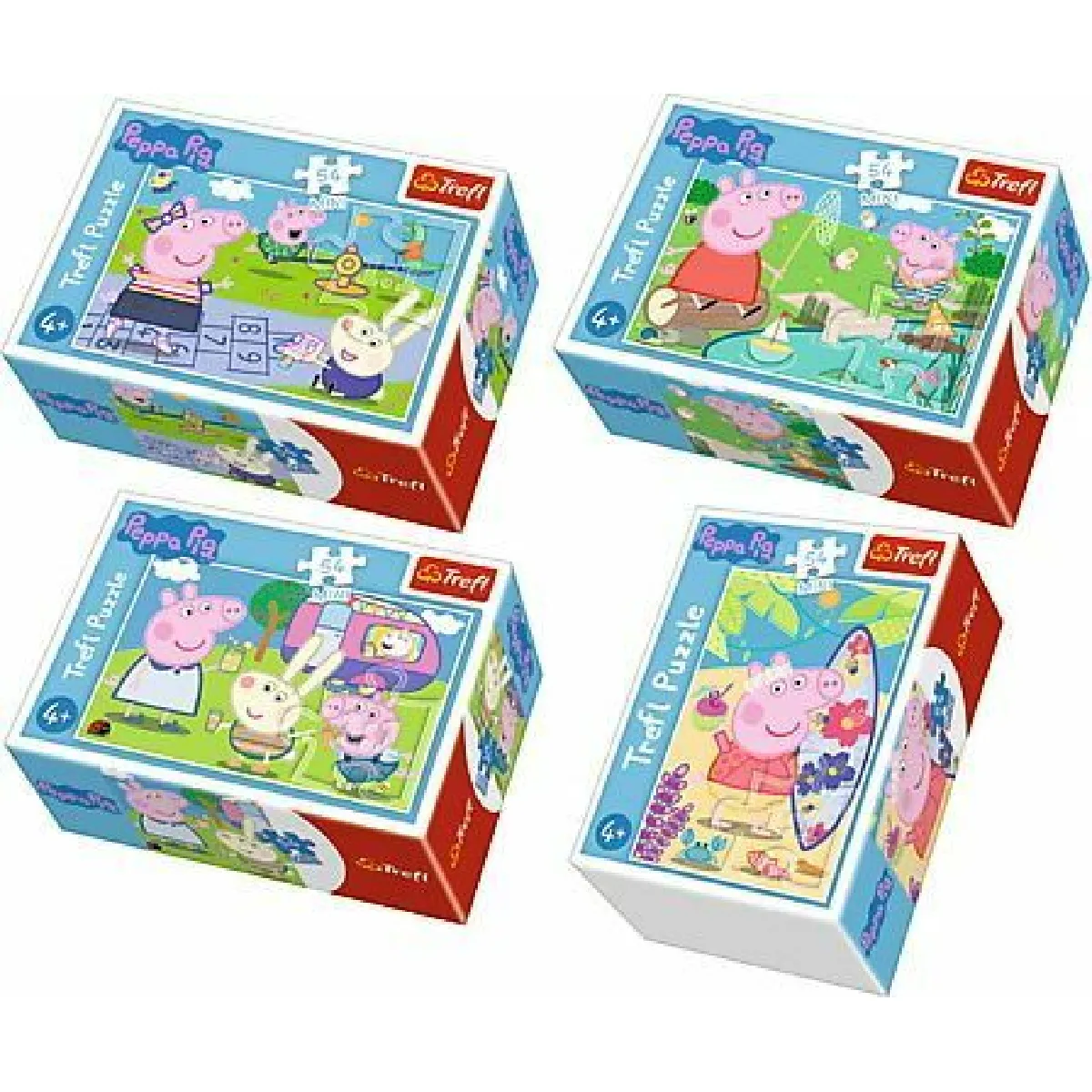 Trefl Puzzle enfant Peppa Pig - 54 pièces