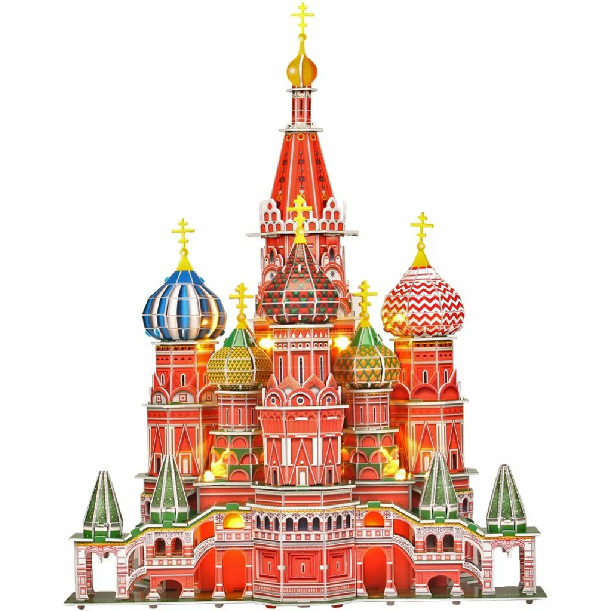 Cubicfun Puzzle 3D Cathédrale Saint-Basile - 224 pièces Cubicfun Puzzle 3D Cathédrale Saint-Basile - 224 pièces