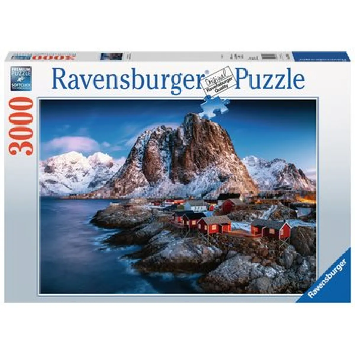 Puzzle 3000 pièces : Hamnoy Iles Lofoten Ravensburger France