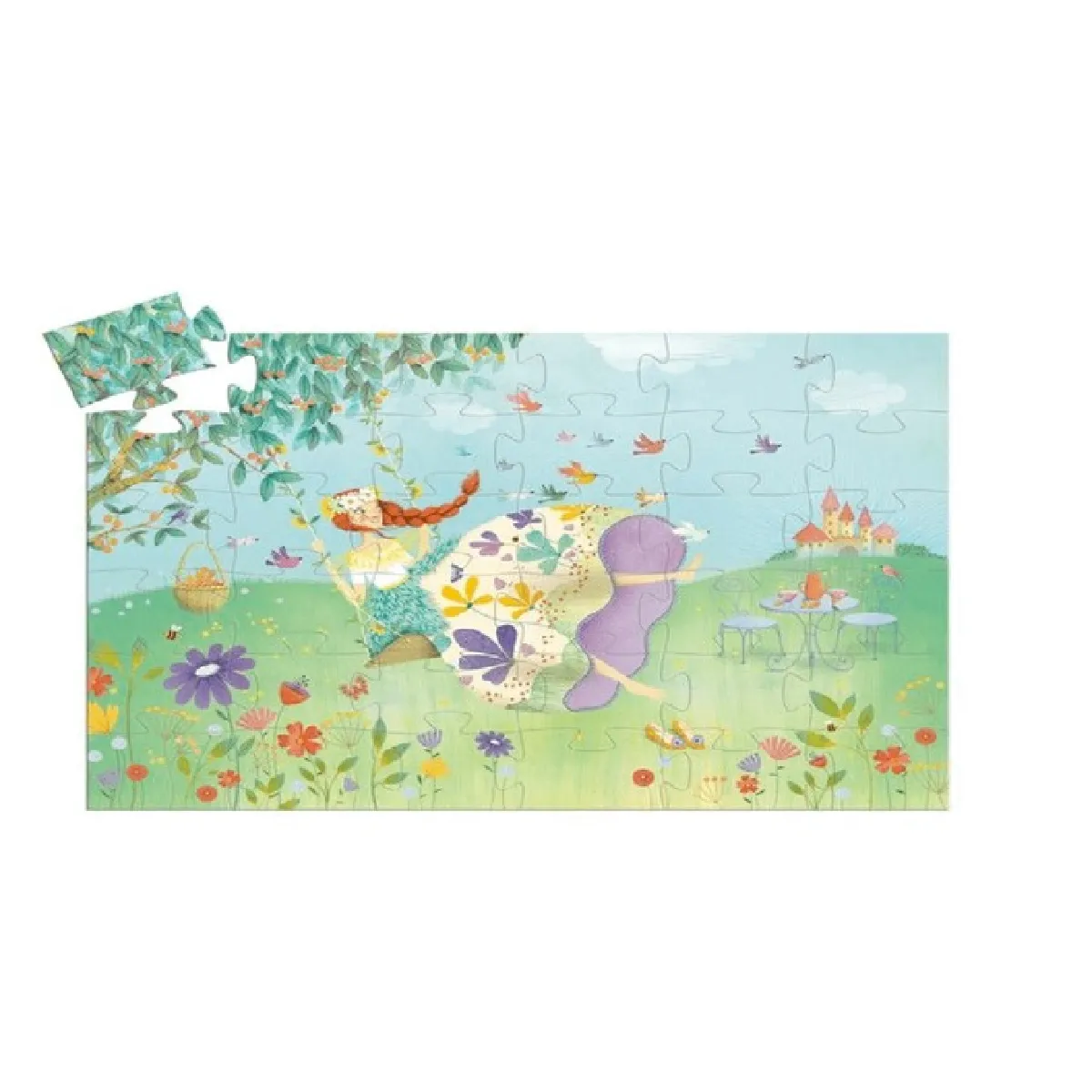 Djeco Puzzle enfant La Princesse du Printemps - 36 pièces Djeco Puzzle enfant La Princesse du Printemps - 36 pièces