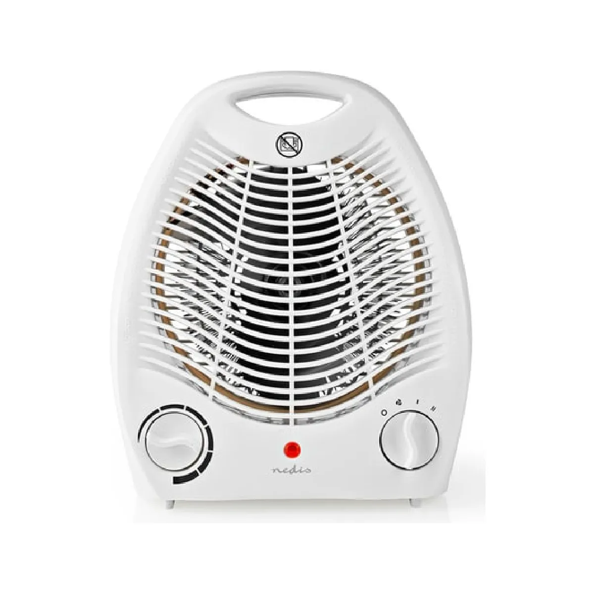 Nedis Radiateur Soufflant 2 000 W Thermostat