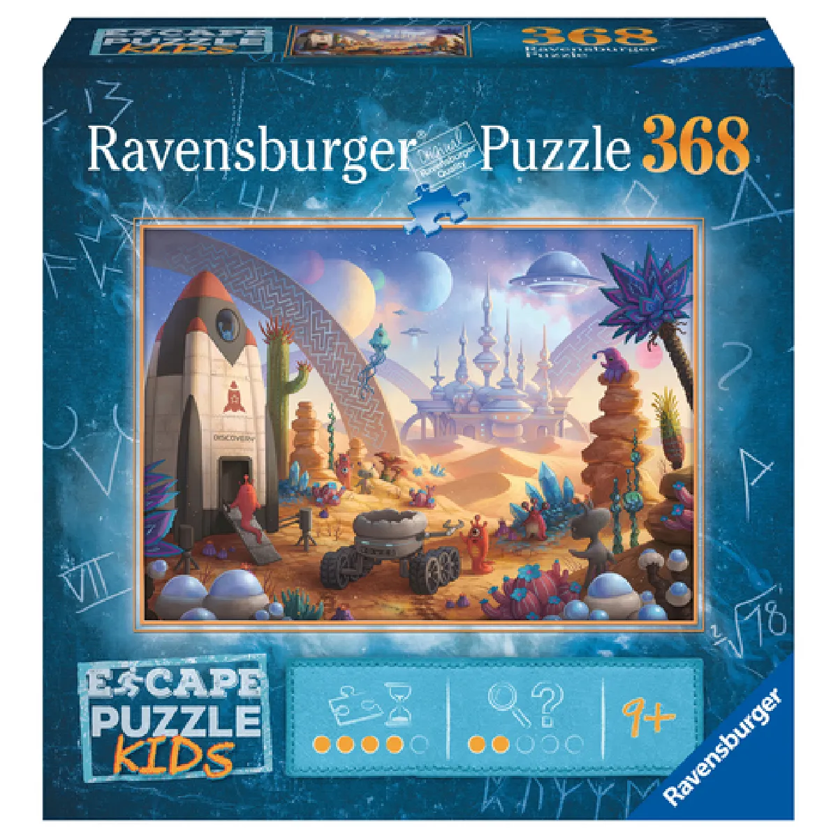 Ravensburger puzzle Escape kids Mission spatiale