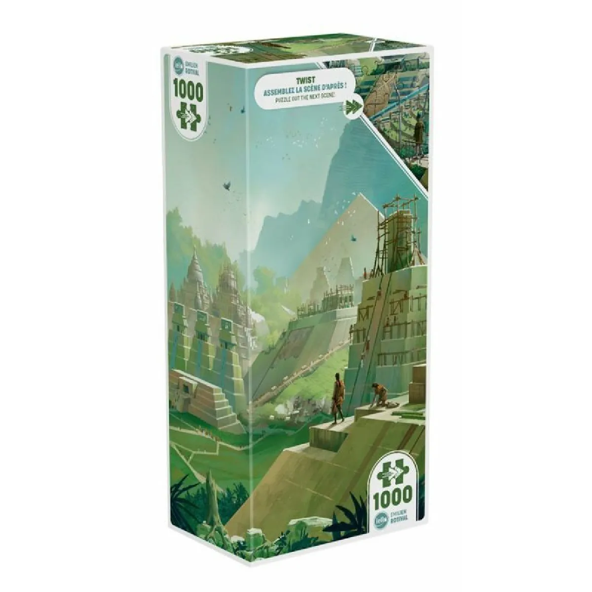 Iello puzzle 1000 pièces Ancient Pyramids
