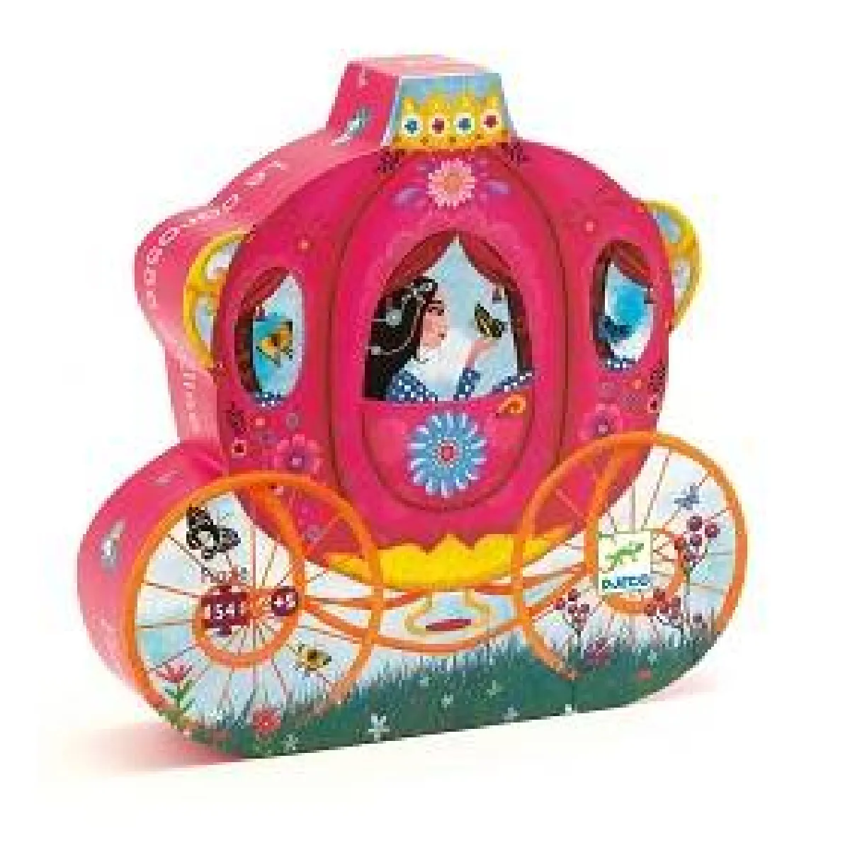 Djeco Puzzle enfant Le carrosse d’Élise - 54 pièces Djeco Puzzle enfant Le carrosse d’Élise - 54 pièces