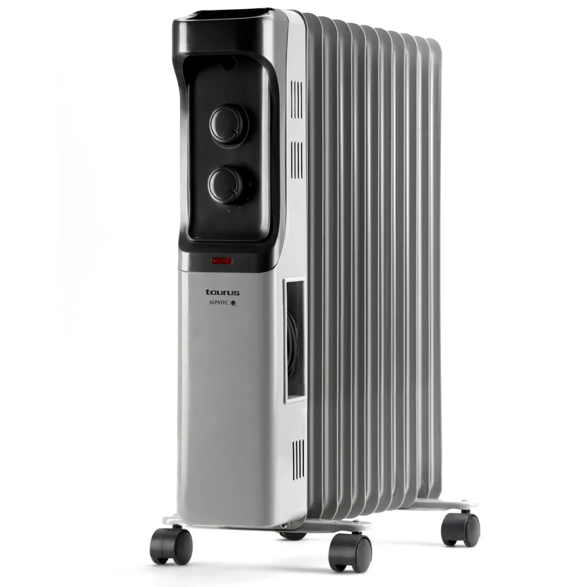Taurus Gris/Noir Alpatec New Dakar 2500 - Radiateur À Huile - Pose Au Sol - 2.5 Kwatt - Image 3