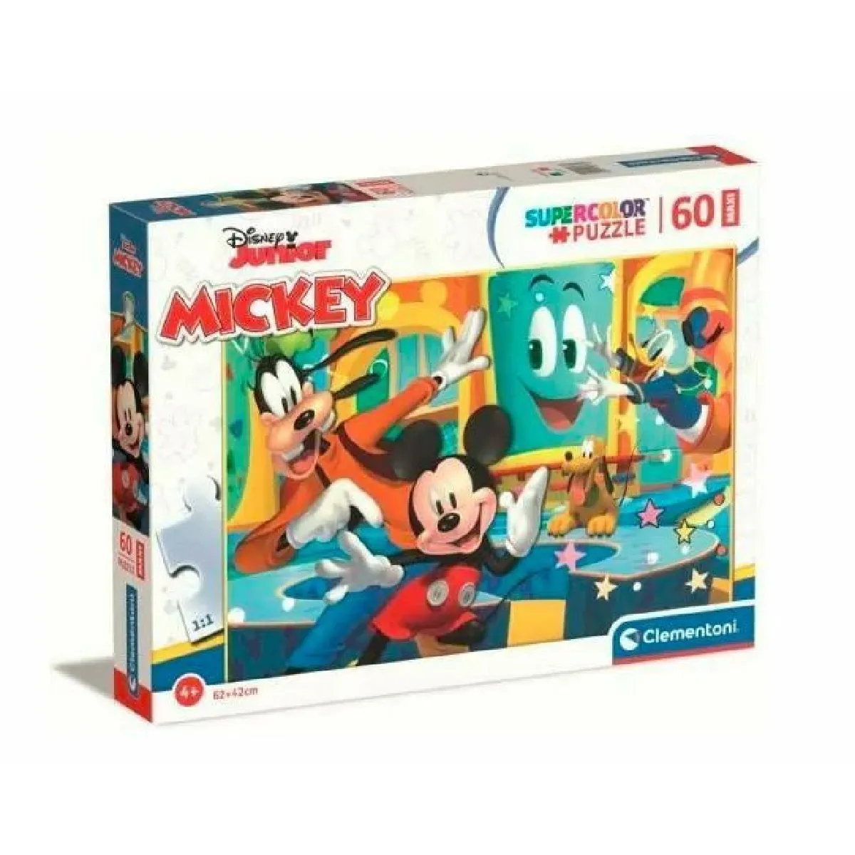 Clementoni Maxi Mickey 60 pièces