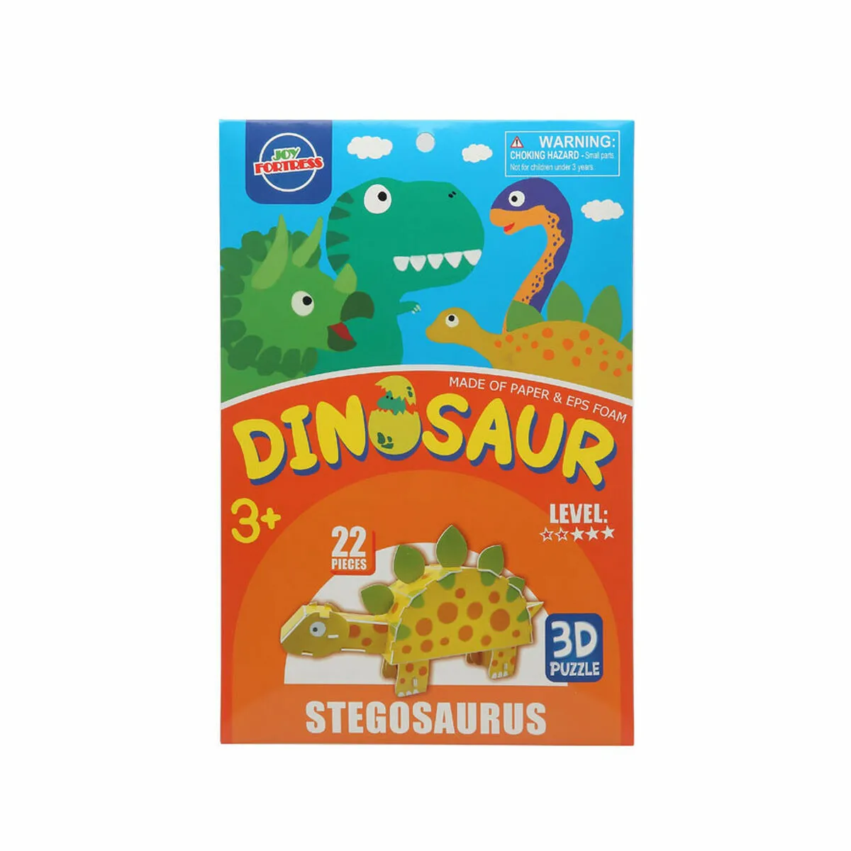 Bigbuy Puzzle 3D dinosaure Stegosaurus Bigbuy Puzzle 3D dinosaure Stegosaurus