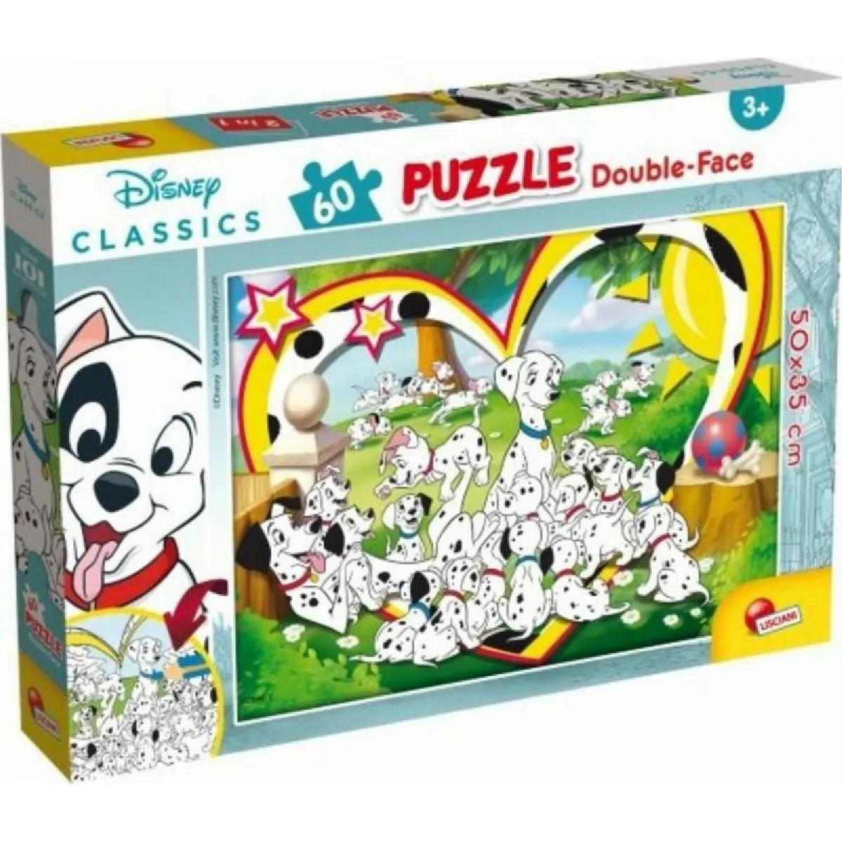 Lisciani giochi Puzzle enfant 101 Dalmatiens - 60 pièces