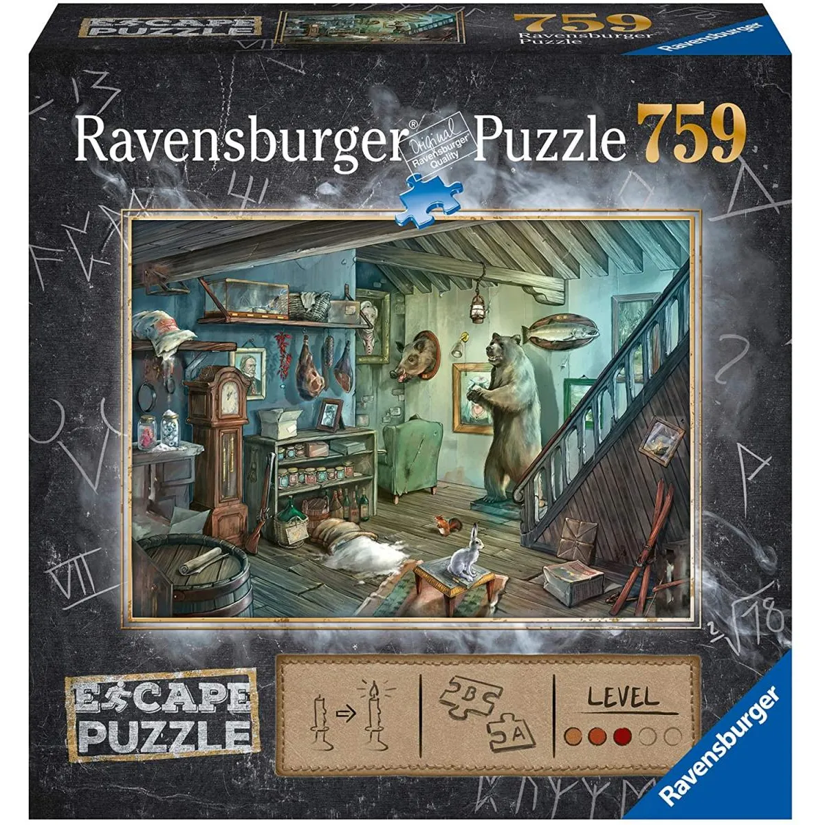 Puzzle 759 pièces : Escape Puzzle : La cave de la terreur Ravensburger France - vue 2