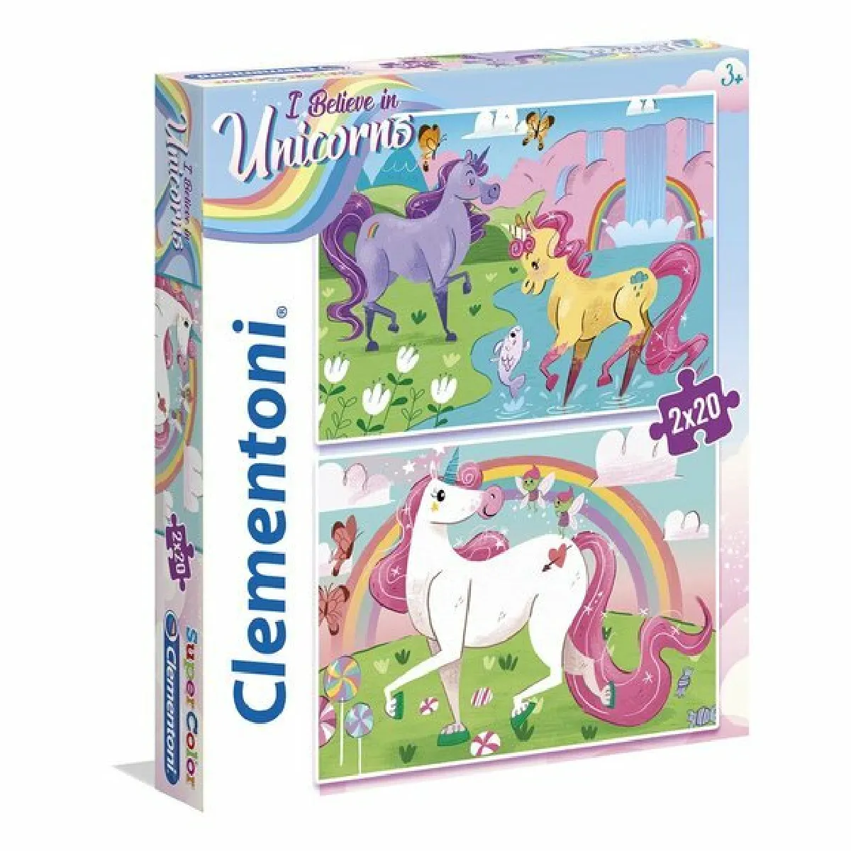 Clementoni 24754 Puzzle Contour Pour Puzzle 20 Pièce(S) Animaux - Neuf - Image 3