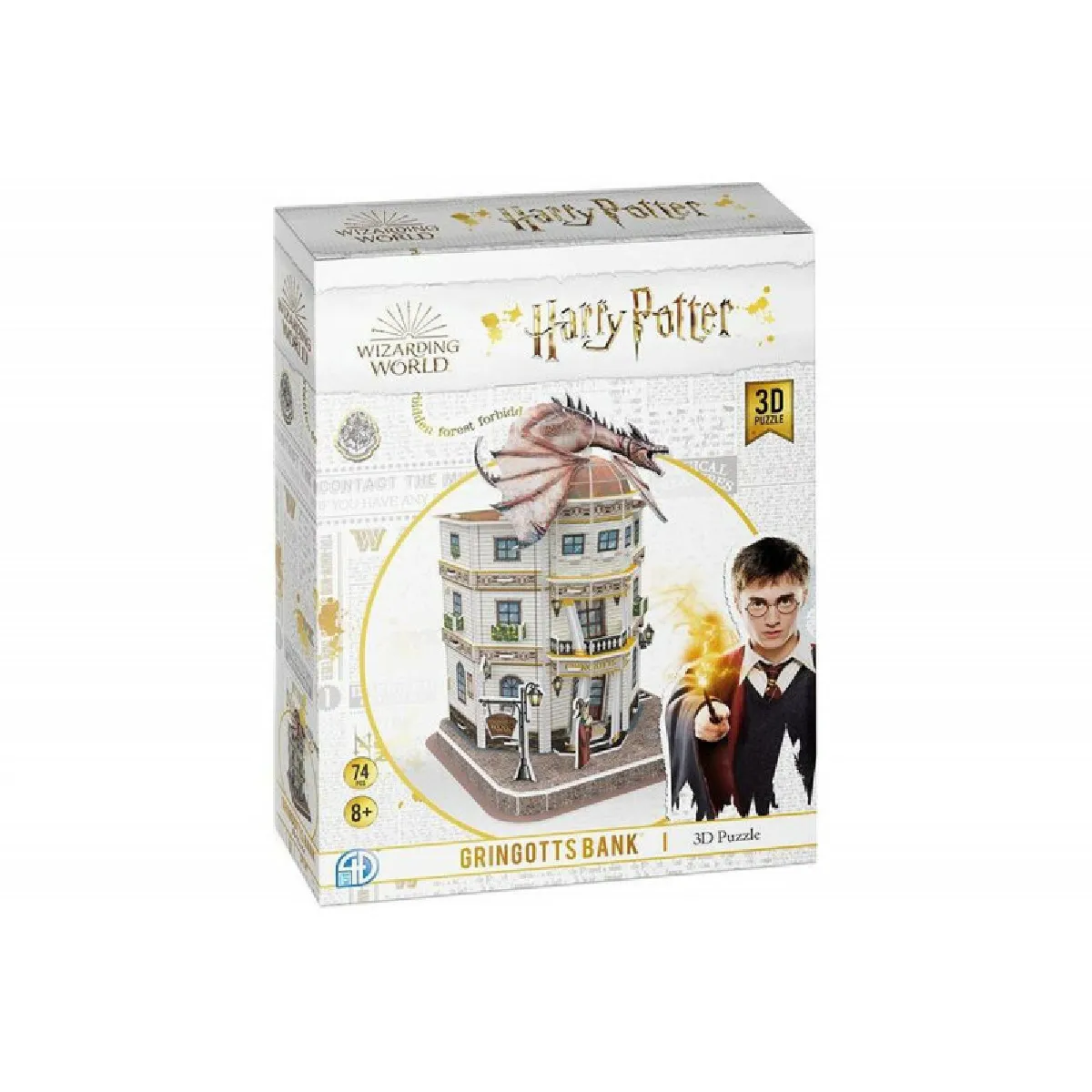 Asmodee Puzzle 3D Harry Potter Gringotts