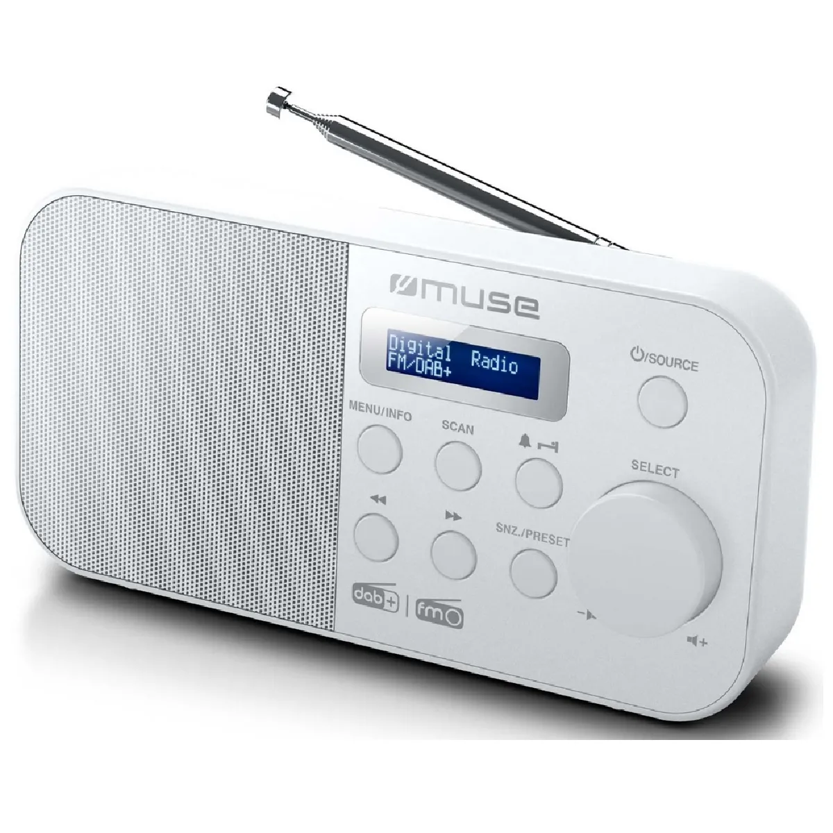 MUSE  M-109DBW - Blanc