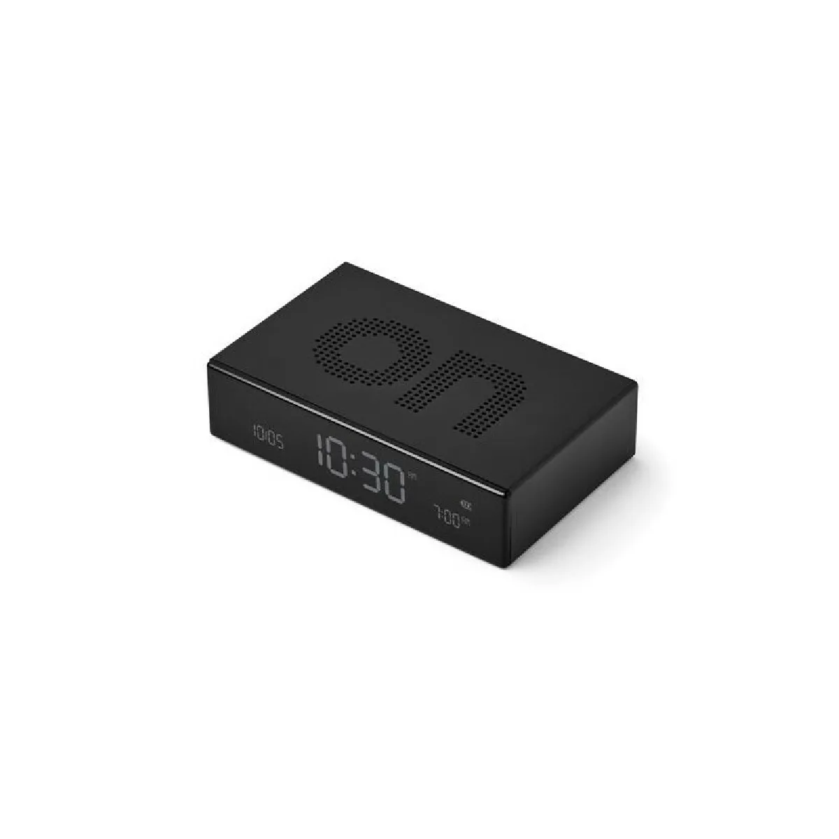 Lexon Noir Radio-Réveil Lcd Réversible Flip Premium - Image 2