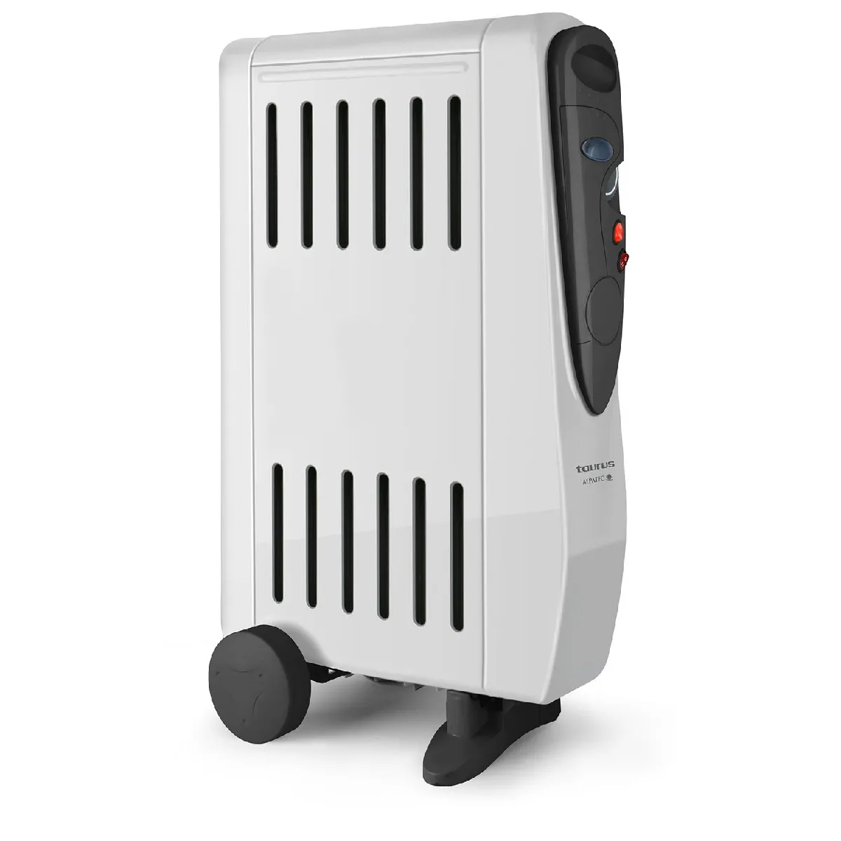 Taurus Noir Radiateur À Bain D?Huile Tuareg 1500 De 1500W Avec 3 Niveaux De Puissance, Thermostat Et Rangement De Câble - Image 3