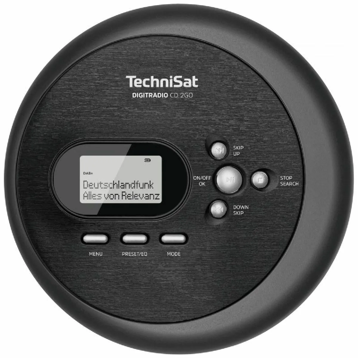 Technisat Noir Digitradio Cd 2Go Bt Radio-Lecteur Cd Dab+, Fm Bluetooth, Cd - Image 2