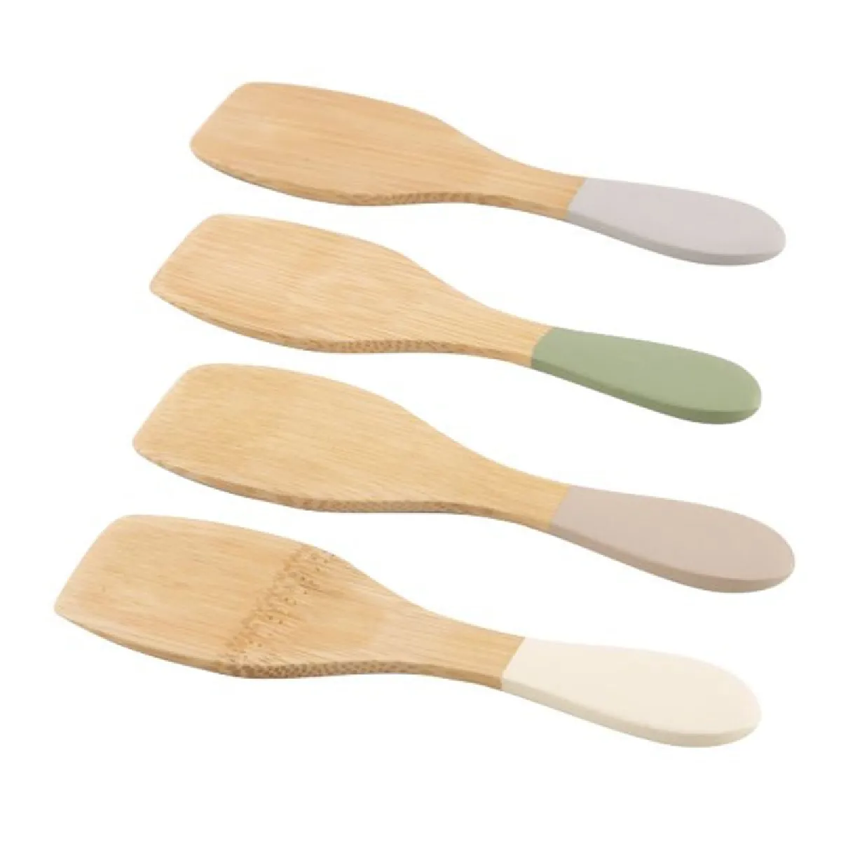 Point Virgule Set De Spatules Bambou