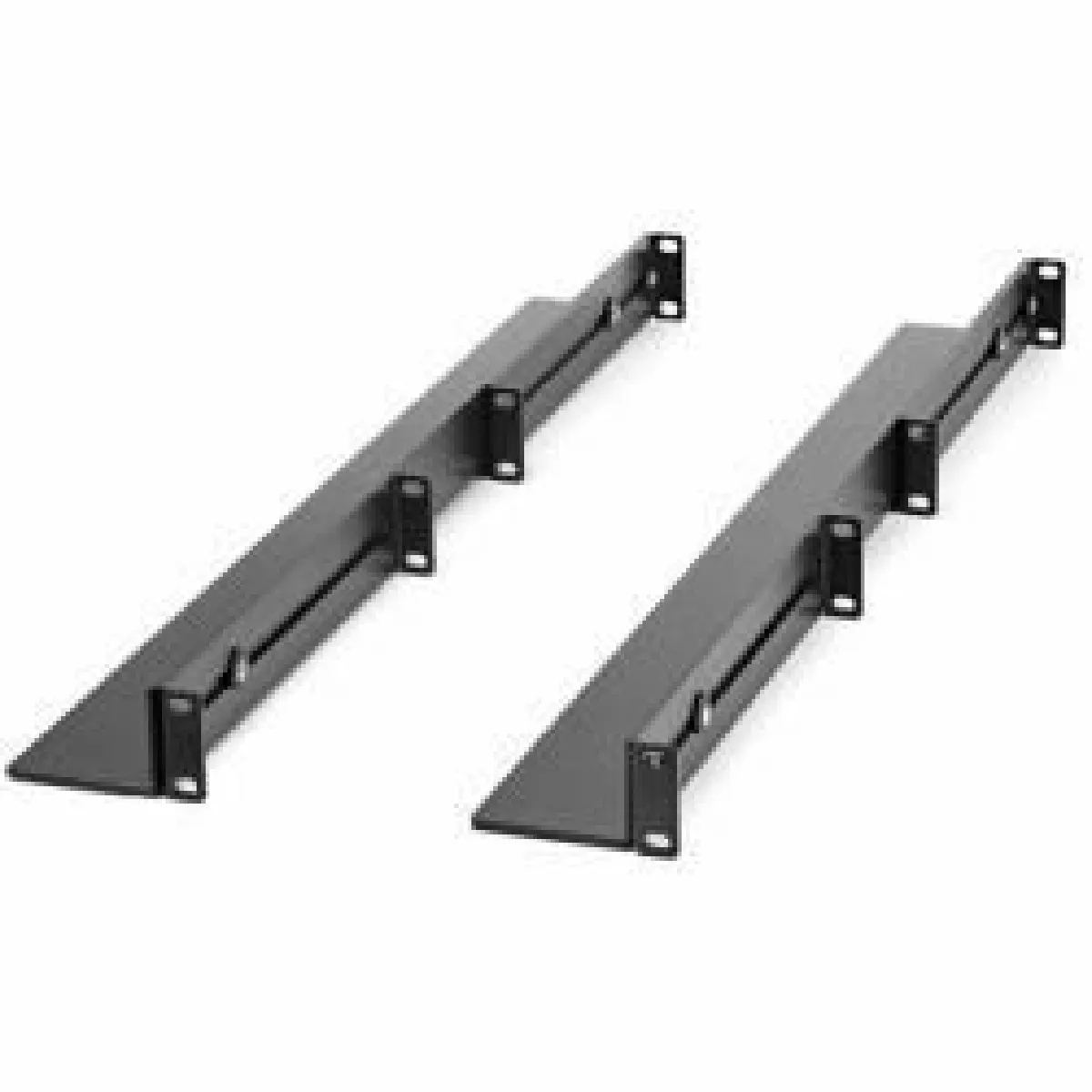 StarTech.com - Rails pour rack de serveur - 1U - Support de montage universel - Ajustable jusqu'à 99 cm - Noir - Image 2