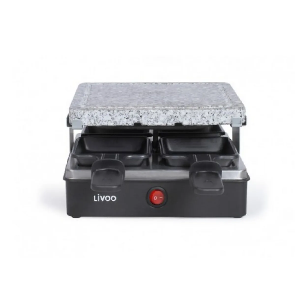 Livoo - Appareil à Raclette - Grill Pierre - 4 Personnes - 600W - Image 3