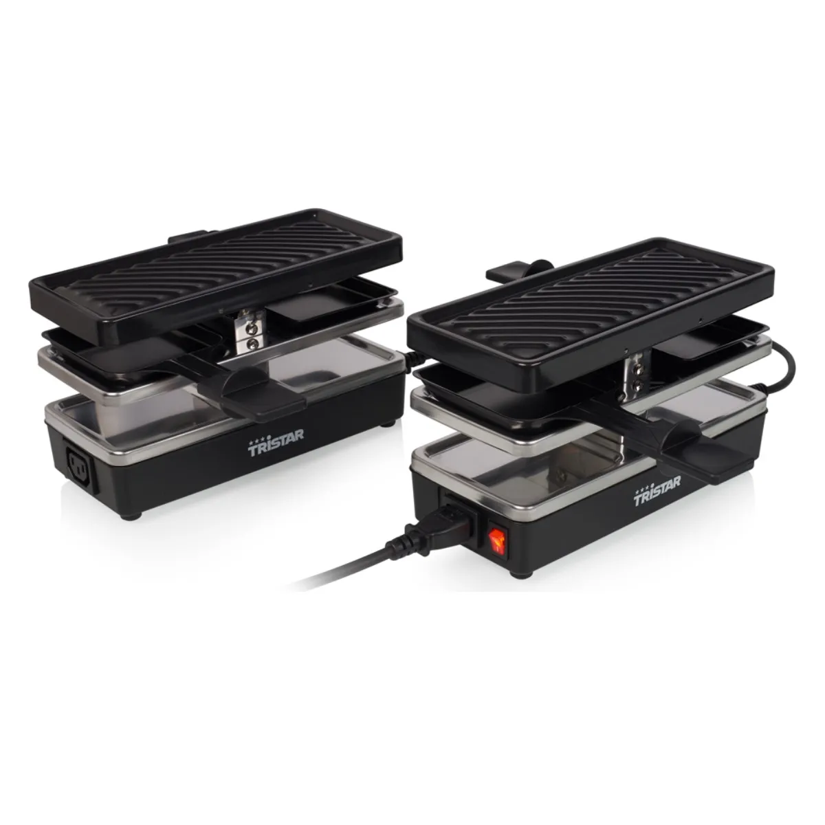 TRISTAR Appareil &agrave; raclette 4 personnes 800w - RA-2742 - 