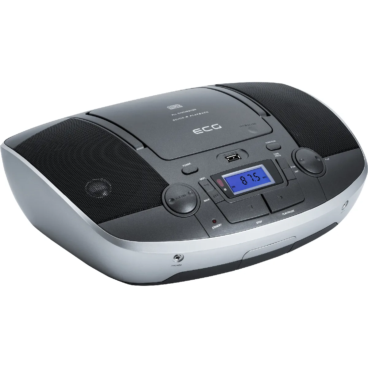 ECG - CDR1000 U Titan - Radio avec lecteur CD - Port USB