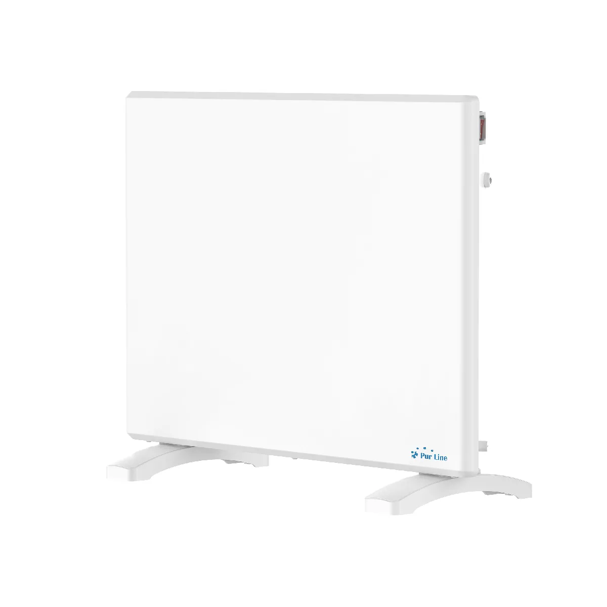 Radiateur électrique Purline PANEL S1000 à commande numérique, 1000 W, Blanc - Image 2