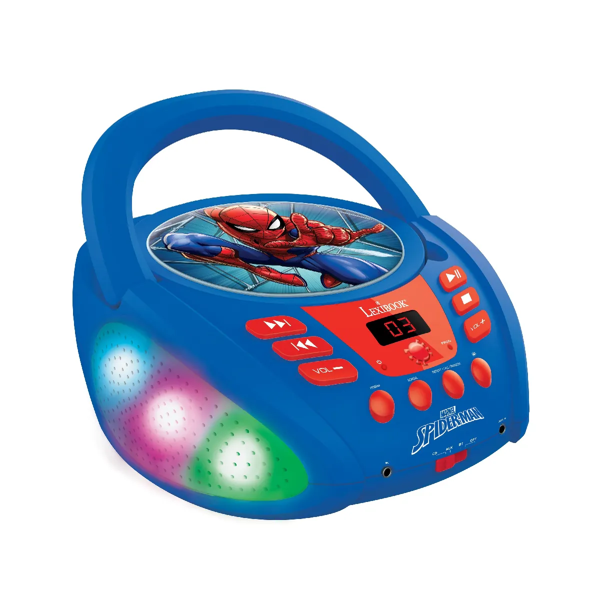 Lecteur CD Bluetooth Spider Man