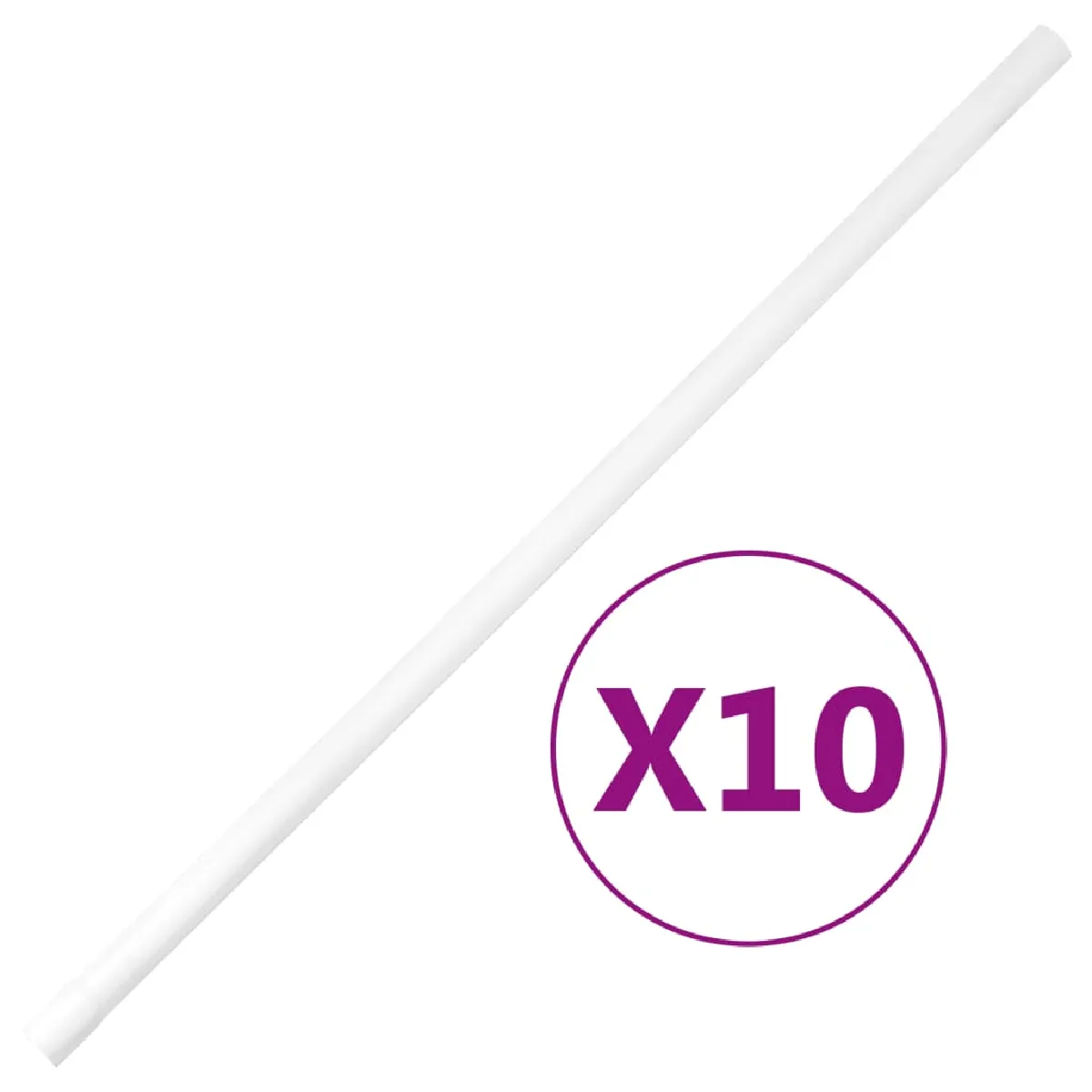 vidaXL Goulottes de câble Ø25 mm - vue 2