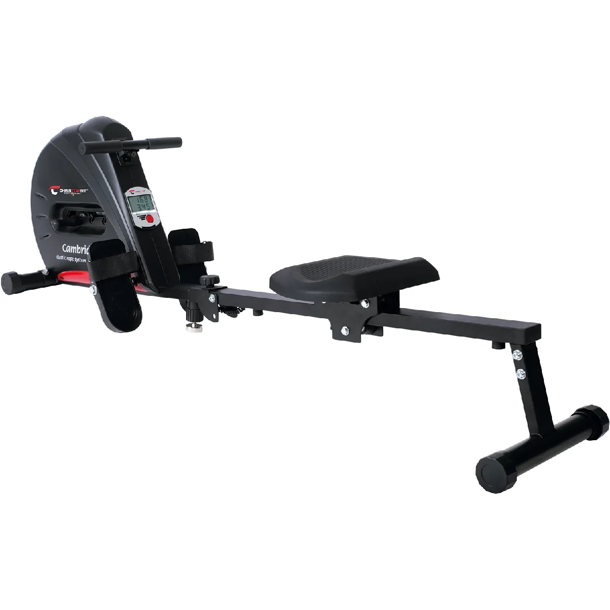 Christopeit Sport - Rameur - Cambridge II - Appareil de Fitness - Noir - Image 3